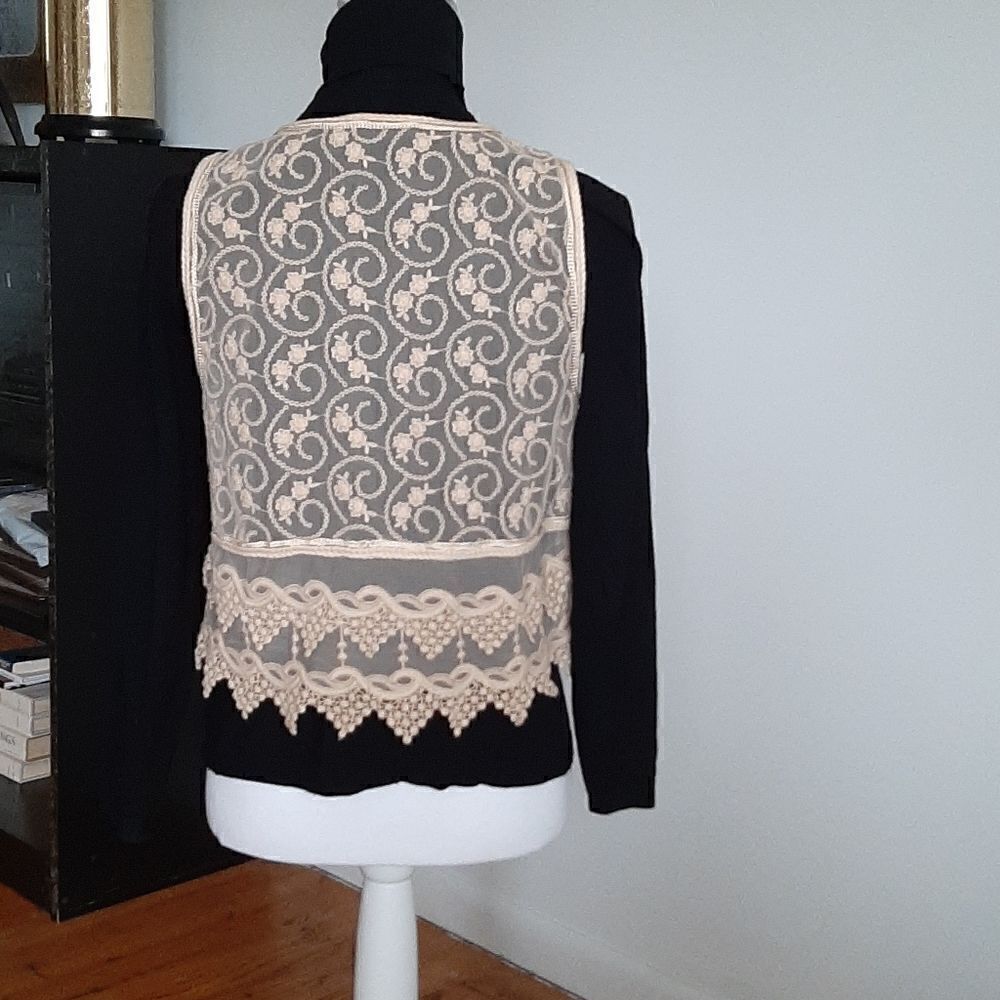 Chico's Lacey vest   - Picture 3 of 5